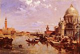 A View of the San Giorgio Church and the Grand Canal by Edward Pritchett